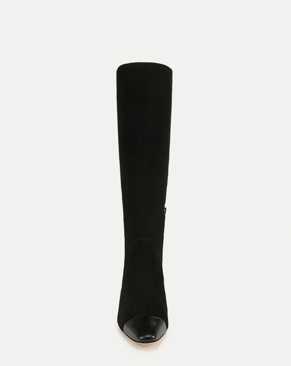 Cecile Suede Knee High Boots in>Veronica Beard Sale