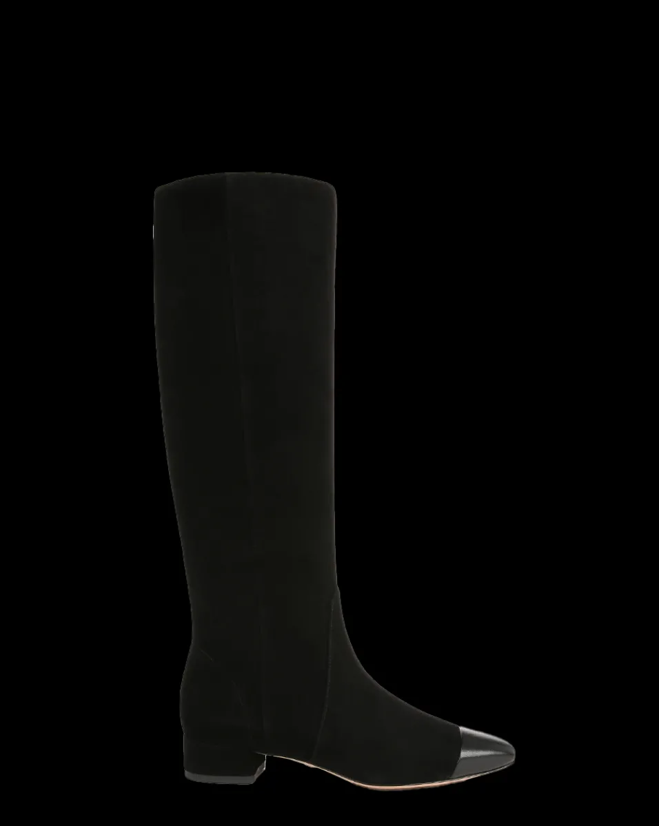 Cecile Suede Knee High Boots in>Veronica Beard Sale