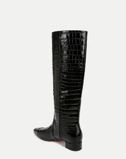 Cecile Wide Calf Croc Tall Boot in><noscript><img width=