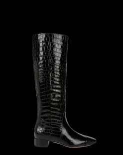 Cecile Wide Calf Croc Tall Boot in><noscript><img width=