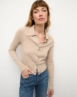 Cheshire Cashmere Cardigan in>Veronica Beard Discount