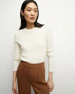 Cheval Merino-Wool Pullover in>Veronica Beard Best