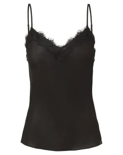 Ciarlo Lace-Trim Tank Silk Camisole in><noscript><img width=