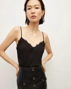 Ciarlo Lace-Trim Top>Veronica Beard