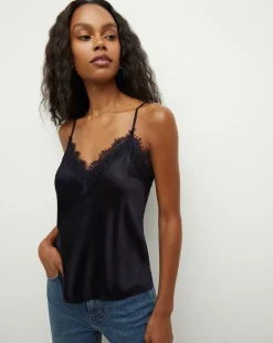 Ciarlo Lace-Trim Top in>Veronica Beard