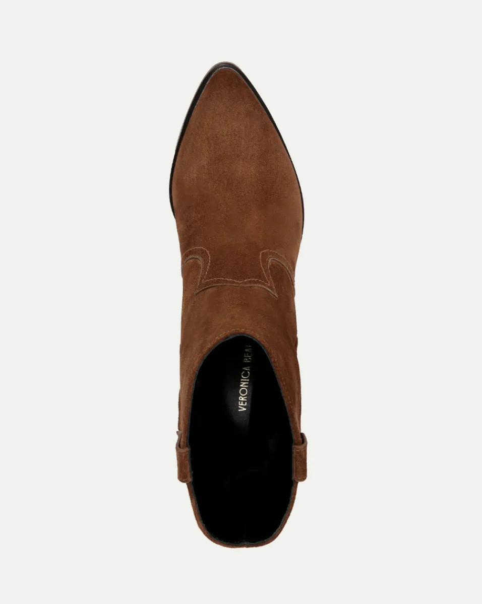 Cody Suede Western Bootie in>Veronica Beard New