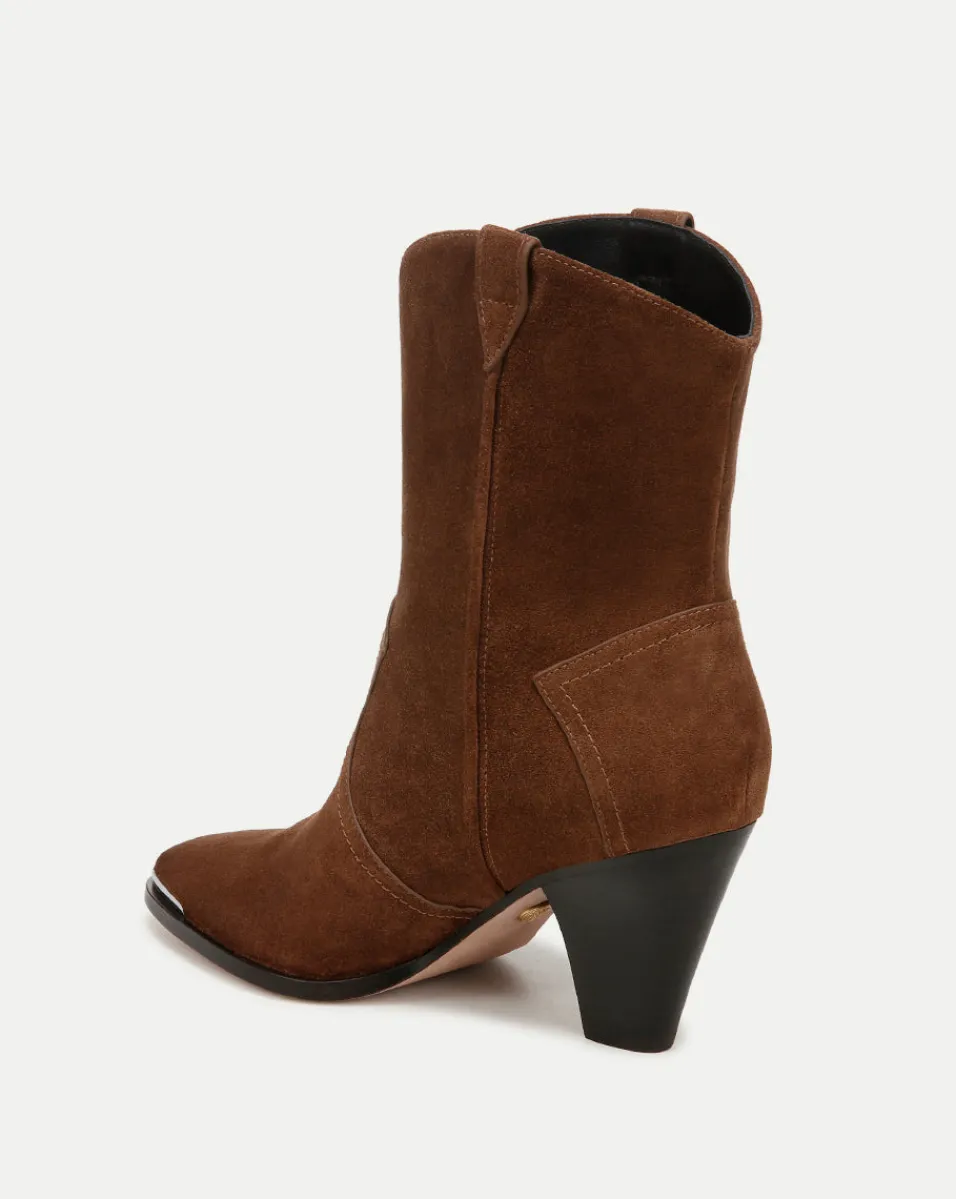 Cody Suede Western Bootie in>Veronica Beard New
