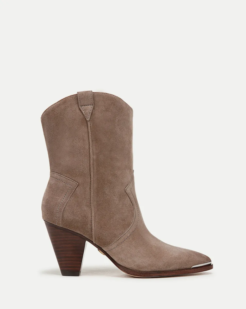 Cody Suede Western Bootie in>Veronica Beard Online