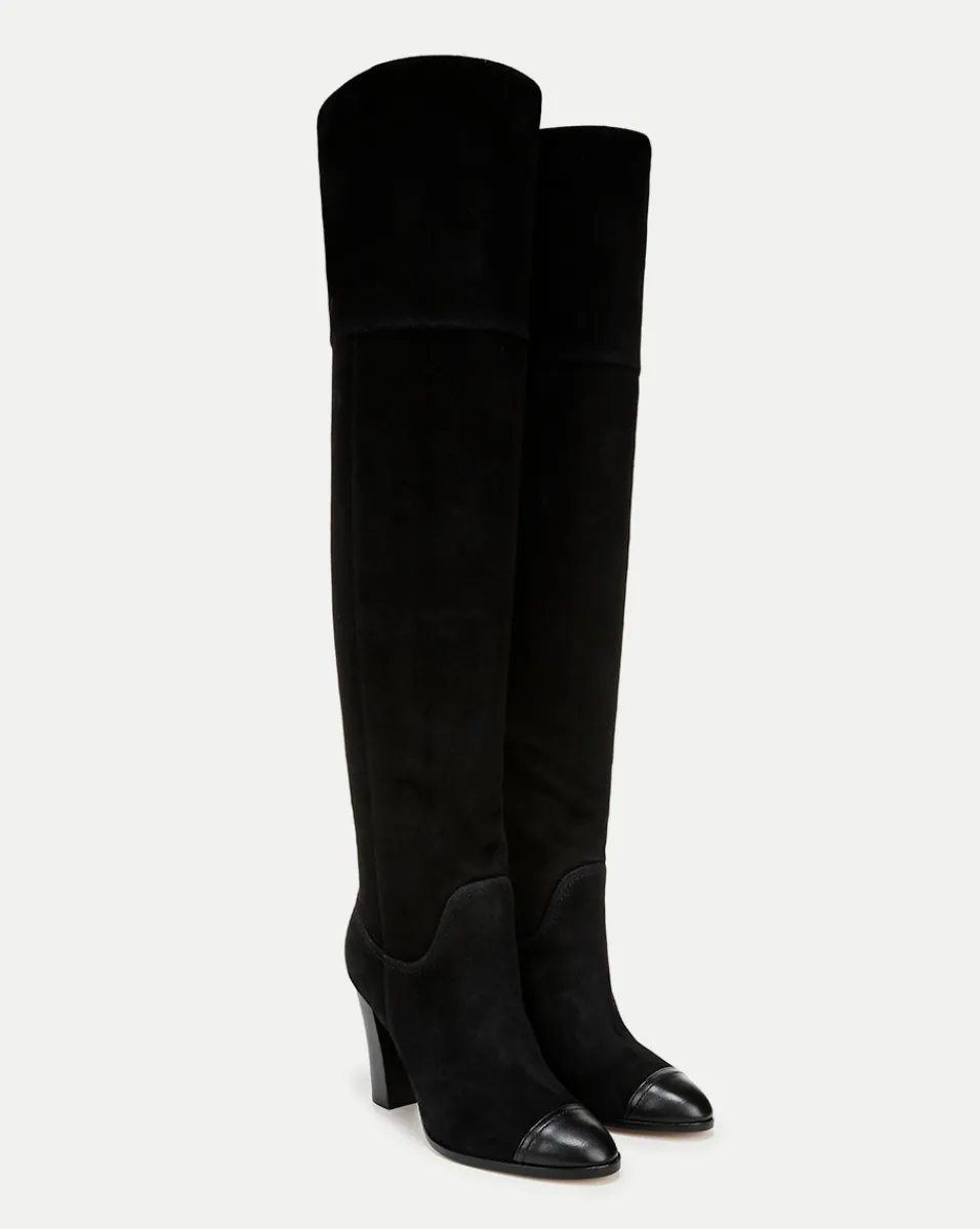 Conrad Over-The-Knee Boot in>Veronica Beard Hot