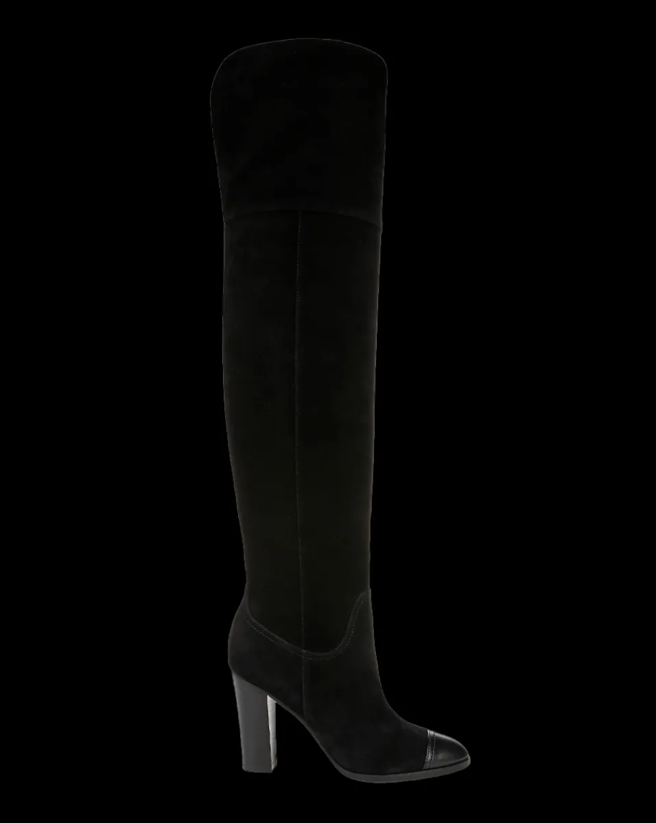 Conrad Over-The-Knee Boot in>Veronica Beard Hot