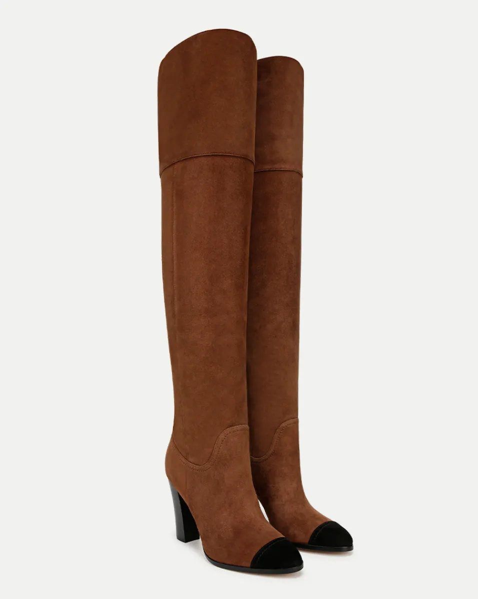 Conrad Over-The-Knee Boot in>Veronica Beard Sale