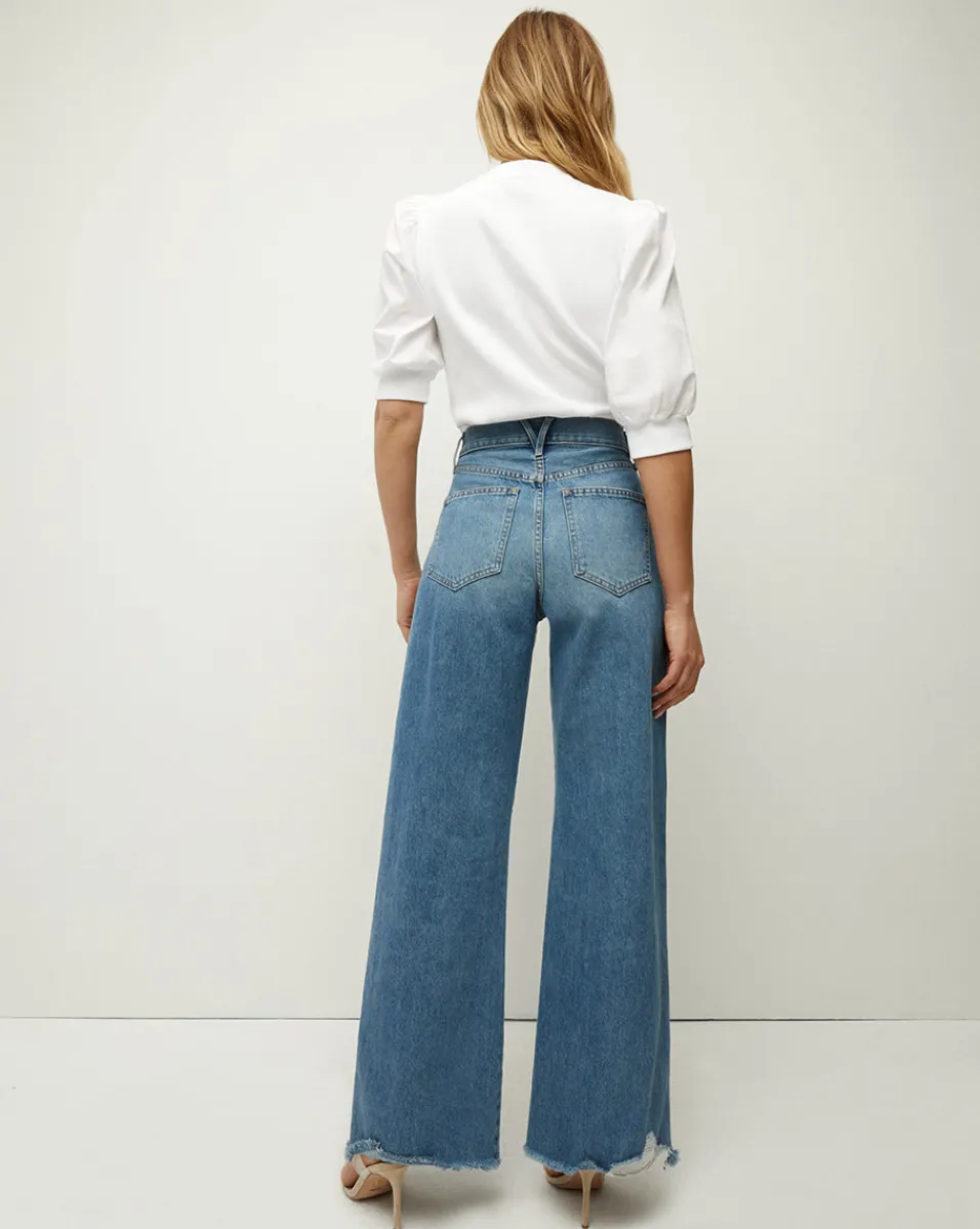 Coralee Puff-Sleeve Tee>Veronica Beard Discount