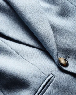 Cropped Rickie Dickey Jacket in Heather Smoke Blue><noscript><img width=