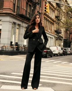 Cruz Stretch-Linen Pants in><noscript><img width=