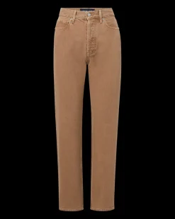 Daniela Straight-Leg Jeans in Tan Sierra><noscript><img width=
