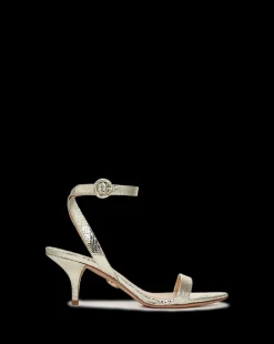Darcelle Metallic Leather Sandal in><noscript><img width=