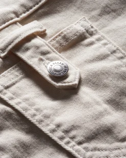 Darnele Denim Short in>Veronica Beard