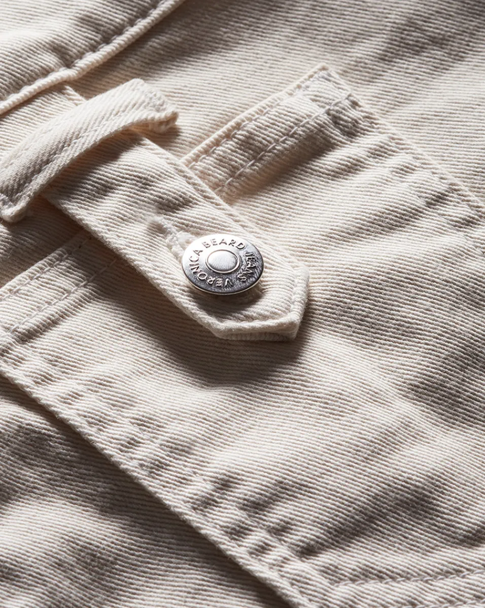 Darnele Denim Short in>Veronica Beard