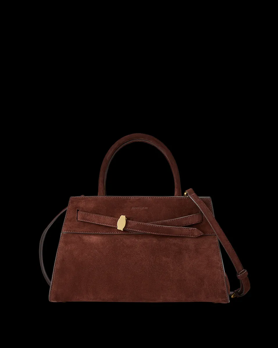 Dash Suede Bag in>Veronica Beard Hot