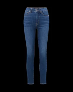 Debbie Ankle-Crop Skinny Jean in Bright Blue><noscript><img width=