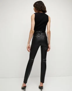 Debbie Skinny Vegan Leather Pant><noscript><img width=