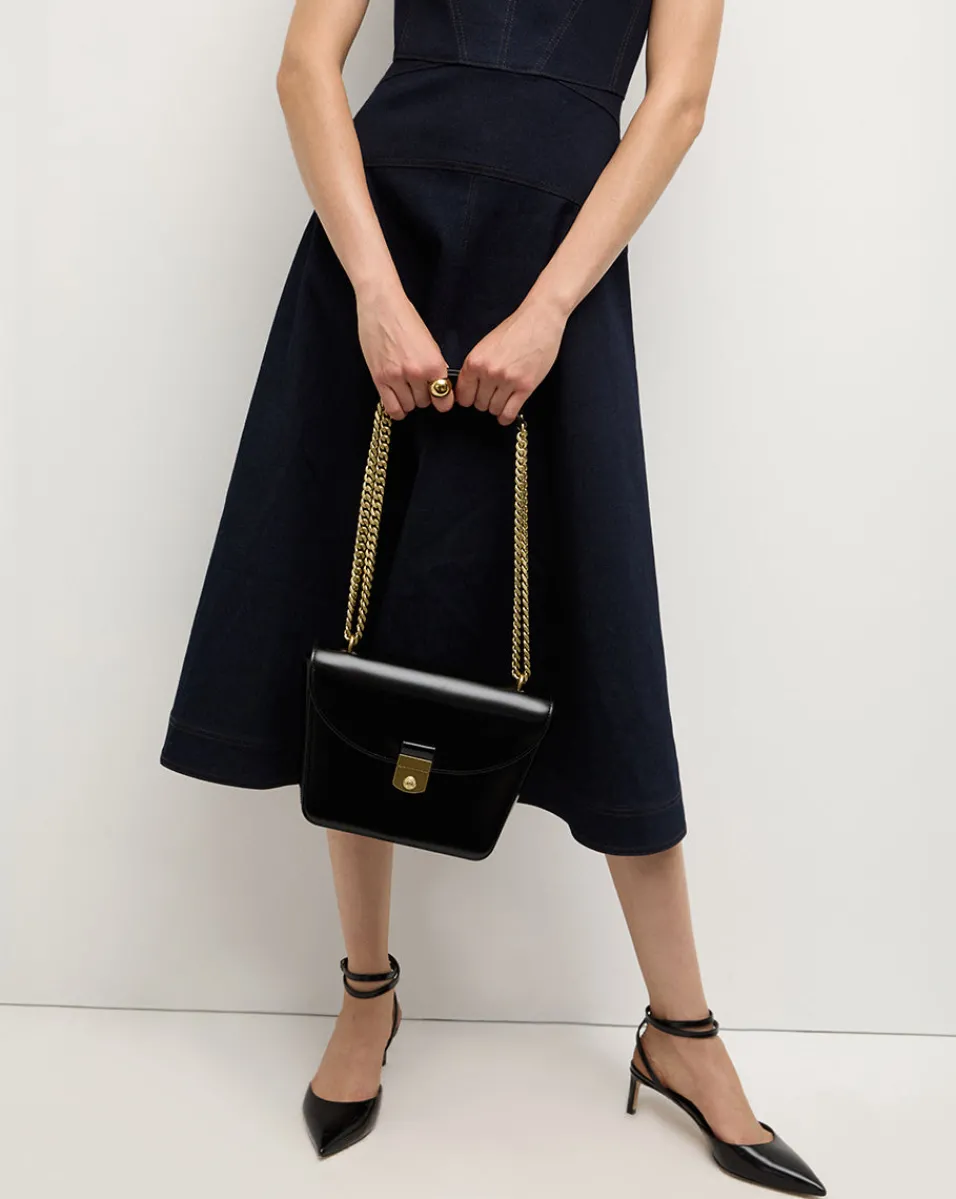 Double Link Flap Bag in>Veronica Beard Hot