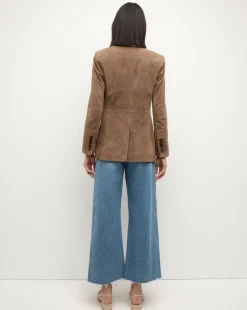 Duane Suede Dickey Jacket in Brown><noscript><img width=