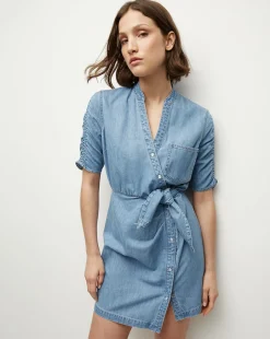 Dunn Denim Dress in>Veronica Beard Best