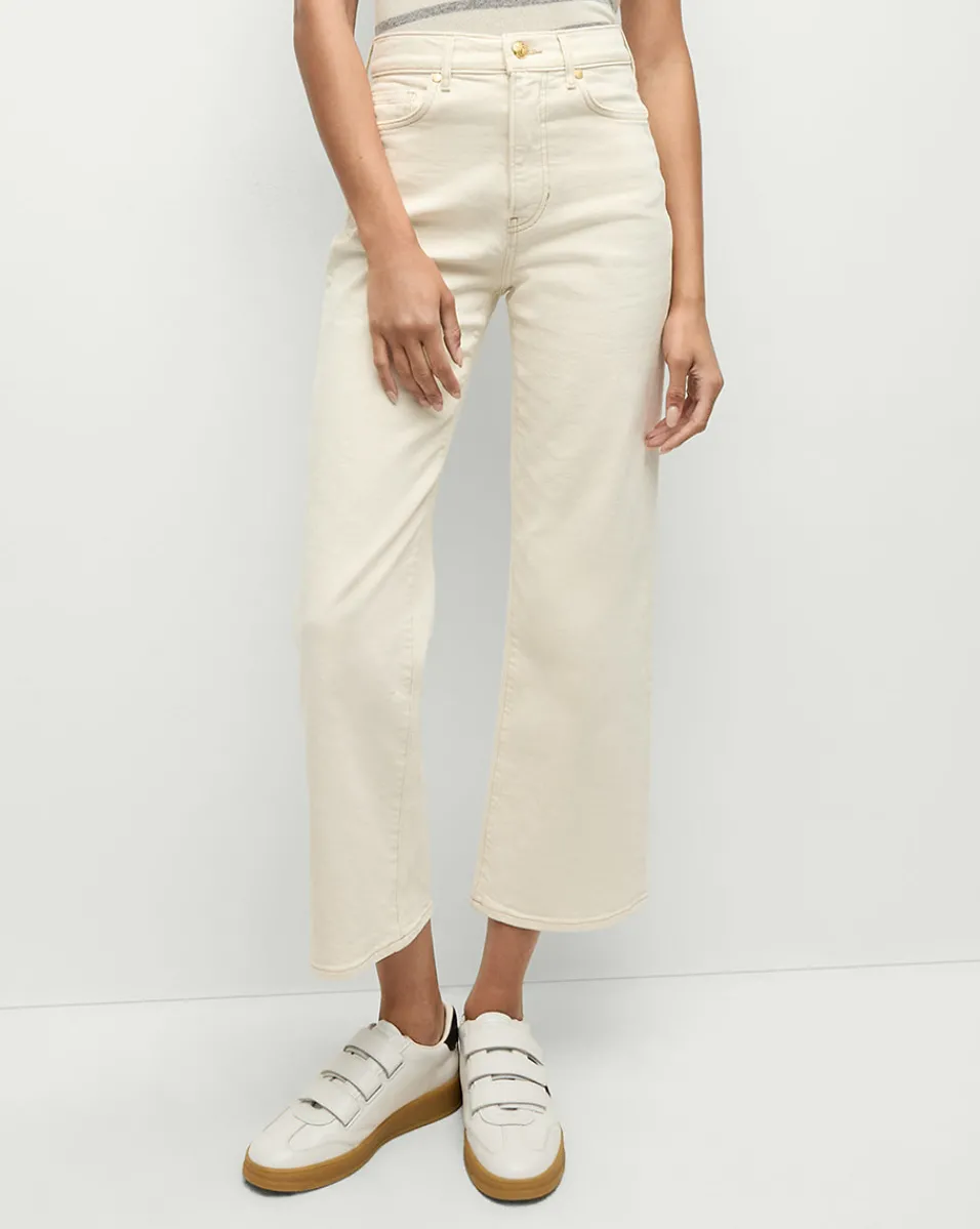 Dylan Straight-Leg Jean in>Veronica Beard Hot