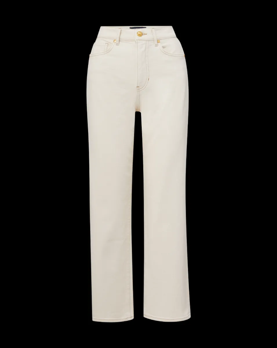 Dylan Straight-Leg Jean in>Veronica Beard Hot