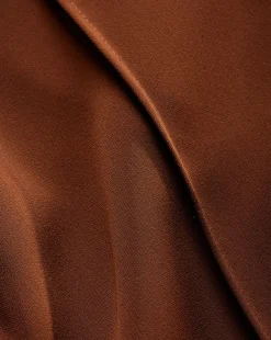 Edia Matte Crepe Pant in Deep Ochre><noscript><img width=