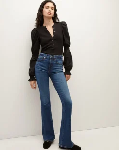 Effy Puff-Sleeve Top>Veronica Beard Clearance