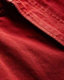 Elijah Patch-Pocket Short in Brick Red><noscript><img width=