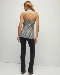 Enfield Gingham Halter Vest><noscript><img width=