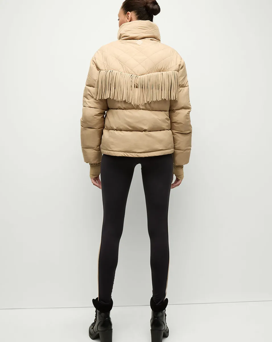 Fairbanks Fox Puffer Jacket in>Veronica Beard Hot
