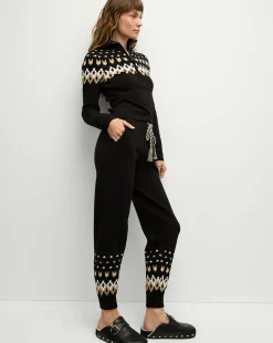 Fairbanks JoJo Knit Jogger in>Veronica Beard Best