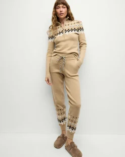 Fairbanks JoJo Knit Jogger in>Veronica Beard Best