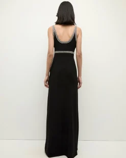 Flores Rhinestone Maxi Dress in><noscript><img width=