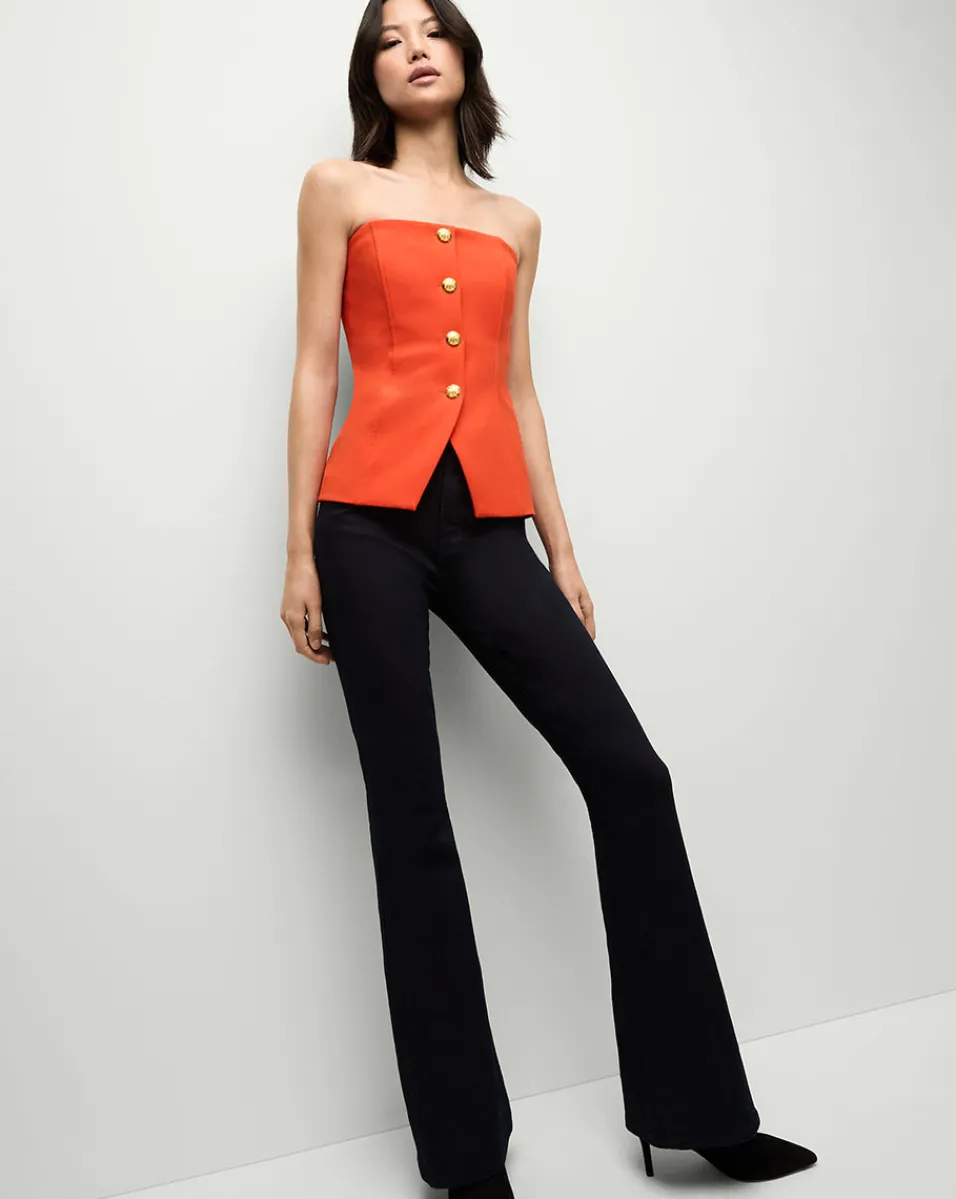 Forman Bustier Top in>Veronica Beard