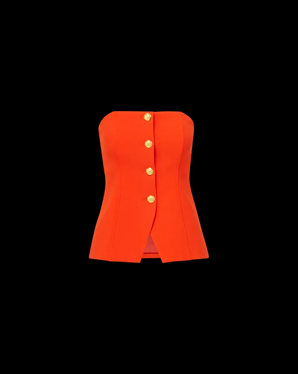 Forman Bustier Top in>Veronica Beard