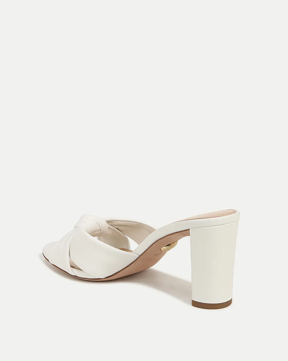 Ganita Knot-Front Sandal in>Veronica Beard Discount
