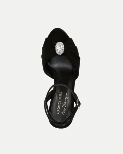 Genevieve Peep-Toe Sandal in x Poppy Delevingne><noscript><img width=