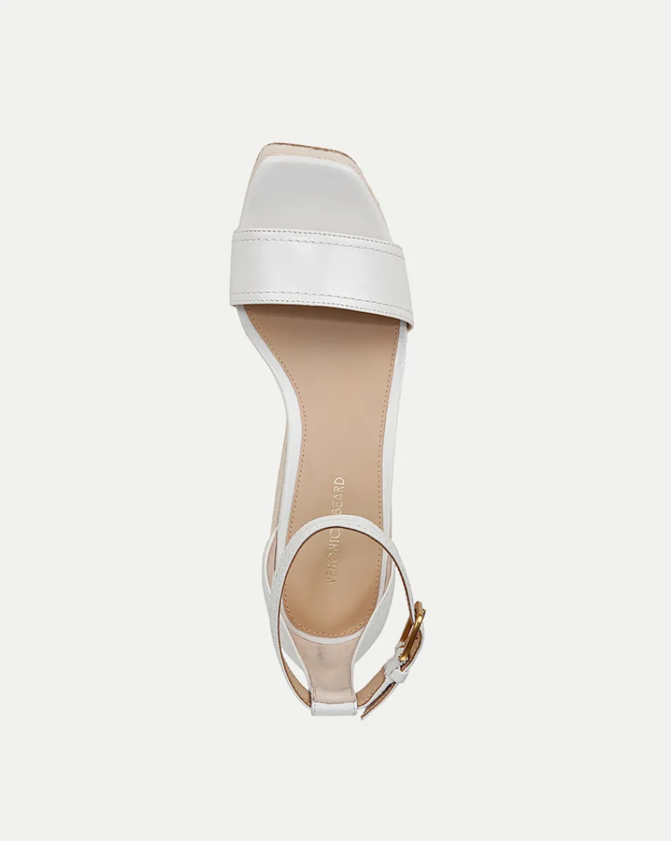 Gianna Raffia Wedge Sandal in>Veronica Beard