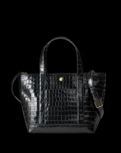 Grand Croc-Embossed Goody Bag in><noscript><img width=