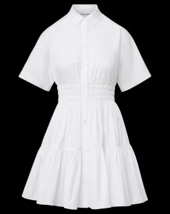 Greta Cotton-Poplin Shirtdress in><noscript><img width=