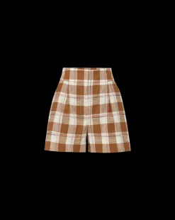 Haina Short in Ochre Multi><noscript><img width=