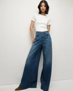 Haizley Wide-Leg Jean in>Veronica Beard Best