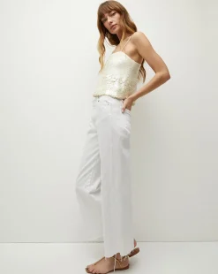 Harmoni White Sequin Tank><noscript><img width=