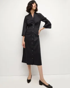 Haydon Poplin Shirtdress in><noscript><img width=