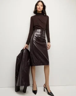 Holmes Skirt in>Veronica Beard Hot